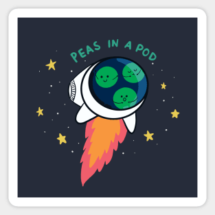 (Three) Peas in a Pod Sticker